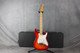 Fender Player Plus Top Stratocaster Aged Cherry Burst with EMGs - 2nd Hand
