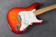 Fender Player Plus Top Stratocaster Aged Cherry Burst with EMGs - 2nd Hand