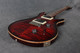 PRS Custom 22 10 Top - Fire Red Burst - 2nd Hand