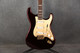 Squier 40th Anniversary Gold Edition Stratocaster - Ruby Red Metallic - 2nd Hand