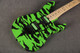 Charvel Satchel Signature Pro-Mod DK22 HH FR - Slime Green Bengal - 2nd Hand