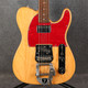 Squier Pro Tone Fat Telecaster with Bigsby - Natural - 2nd Hand