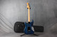 Fender USA Limited Edition Ash Stratocaster Sandblasted Sapphire Blue - 2nd Hand