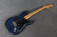 Fender USA Limited Edition Ash Stratocaster Sandblasted Sapphire Blue - 2nd Hand