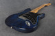 Fender USA Limited Edition Ash Stratocaster Sandblasted Sapphire Blue - 2nd Hand