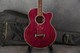 Peavey Aberdeen Electro Acoustic Bass - Trans Purple - 2nd Hand