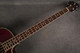 Peavey Aberdeen Electro Acoustic Bass - Trans Purple - 2nd Hand