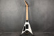 Jackson JS Series King V JS32 - White with Black Bevels - 2nd Hand