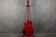 Harley Benton SC-550 II Deluxe - Black Cherry Flame Gloss - 2nd Hand