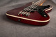 Fender Crafted in Japan AJB Aerodyne Jazz Bass - Old Candy Apple Red - 2nd Hand