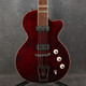 Hofner HCT Club Solid Electric Guitar - Black Cherry - 2nd Hand