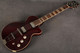 Hofner HCT Club Solid Electric Guitar - Black Cherry - 2nd Hand