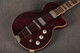 Hofner HCT Club Solid Electric Guitar - Black Cherry - 2nd Hand
