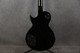 Vintage V100T ReIssued Series Electric Guitar - Flamed Thru Black - 2nd Hand