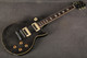 Vintage V100T ReIssued Series Electric Guitar - Flamed Thru Black - 2nd Hand