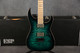 ESP E-II M-II NT Hipshot - Black Turquoise Burst - 2nd Hand