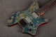Eart Guitars GW2 Headless - Satin Blue - 2nd Hand