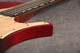 Badstroke Wendigo 6 Fan Fret - Black & Red Fade - 2nd Hand