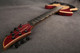 Badstroke Wendigo 6 Fan Fret - Black & Red Fade - 2nd Hand