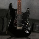 Squier Black and Chrome Standard Stratocaster HSS - Black - 2nd Hand