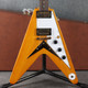 Epiphone Inspired by Gibson Custom 58 Korina Flying V - Natural - 2nd Hand