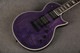 ESP LTD EC-1000FM - See Thru Purple - 2nd Hand (165958)