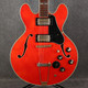 Ibanez 2370 Double Cutaway Semi-Hollowbody - MIJ - Cherry Red - 2nd Hand