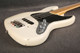 Fender Jazz Bass - 1977 - Refin White - 2nd Hand