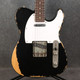 Vintage V62 ICON Electric Guitar - Distressed Black - 2nd Hand