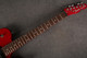 Fender Jim Adkins JA-90 Telecaster Thinline - Crimson Red Transparent - 2nd Hand