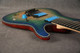 Ibanez Iron Label SIX6DFM-BCB - DiMarzio Pickups - Blue Space Burst - 2nd Hand