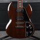 Gibson SG Deluxe 1971 - Worn Brown - PAT No Pickups - 2nd Hand
