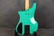Kubicki Ex Factor 4 String Bass - Bahama Green - Extra Fretless Neck - 2nd Hand
