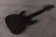 Harley Benton MultiScale-8 - Quilted Stain Black Burst - 2nd Hand