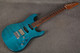 Ibanez Martin Miller Signature MMN1-TAB - Transparent Aqua Blue - 2nd Hand (167965)