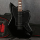 Squier Vintage Modified Baritone Jazzmaster - Transparent Black - 2nd Hand