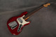 Fender American Deluxe Jazz Bass - Transparent Wine - 2nd Hand