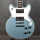 D'Angelico Premier Brighton - Ice Blue Metallic - 2nd Hand