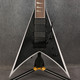 Jackson X Series King V KVXMG-7 - Satin Black - Primer Gray Bevels - 2nd Hand