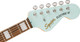 Squier Paranormal Electric VI Matching Headstock - Daphne Blue
