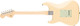Squier Paranormal Stratocaster Deluxe - Vintage White