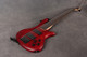 Schecter Diamond Series Custom 5 String Bass - Vampyre Red Satin - 2nd Hand