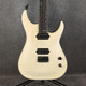 Schecter KM 6 Mk1 - Bare Knuckle Brute Force PUPs - Trans White Satin - 2nd Hand