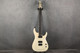 Schecter KM 6 Mk1 - Bare Knuckle Brute Force PUPs - Trans White Satin - 2nd Hand