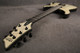 Schecter KM 6 Mk1 - Bare Knuckle Brute Force PUPs - Trans White Satin - 2nd Hand