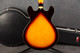 Aria TA50 Semi Hollow Electric Guitar - Sunburst - 2nd Hand
