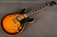 Aria TA50 Semi Hollow Electric Guitar - Sunburst - 2nd Hand