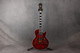 Grote Single Cut Hollow Body - Flame Red - 2nd Hand