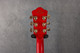 Grote Single Cut Hollow Body - Flame Red - 2nd Hand