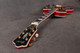 Grote Single Cut Hollow Body - Flame Red - 2nd Hand